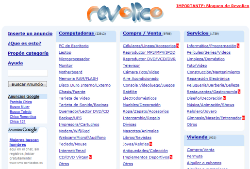 Los anuncios recientes más «raros» de Revolico