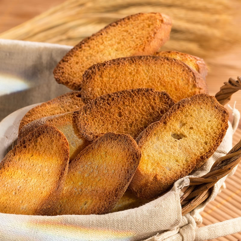 Si consumes mucho pan tostado, entonces tenemos malas ...