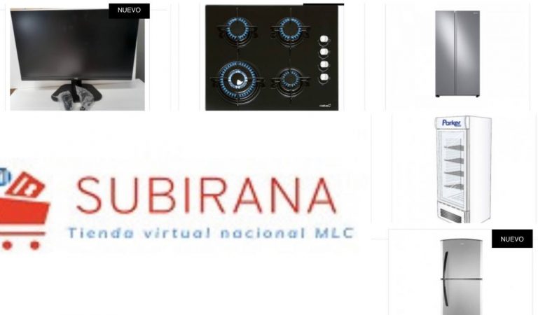 Subirana, la tienda virtual cubana en MLC que ofrece equipos electrodomésticos
