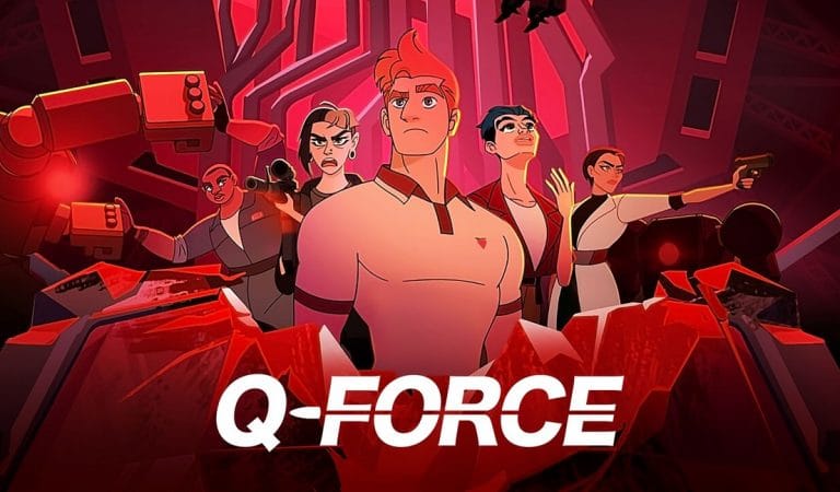 “Q-Force”, una comedia animada que despega lento pero bien