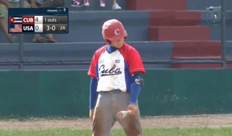 Una joya: Regresó de Dominicana miembro de team Cuba y bateó .431 en el Sub-23