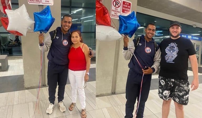 Llegó a Estados Unidos pelotero de 3 Series (refuerzo para la Liga Élite 2023)